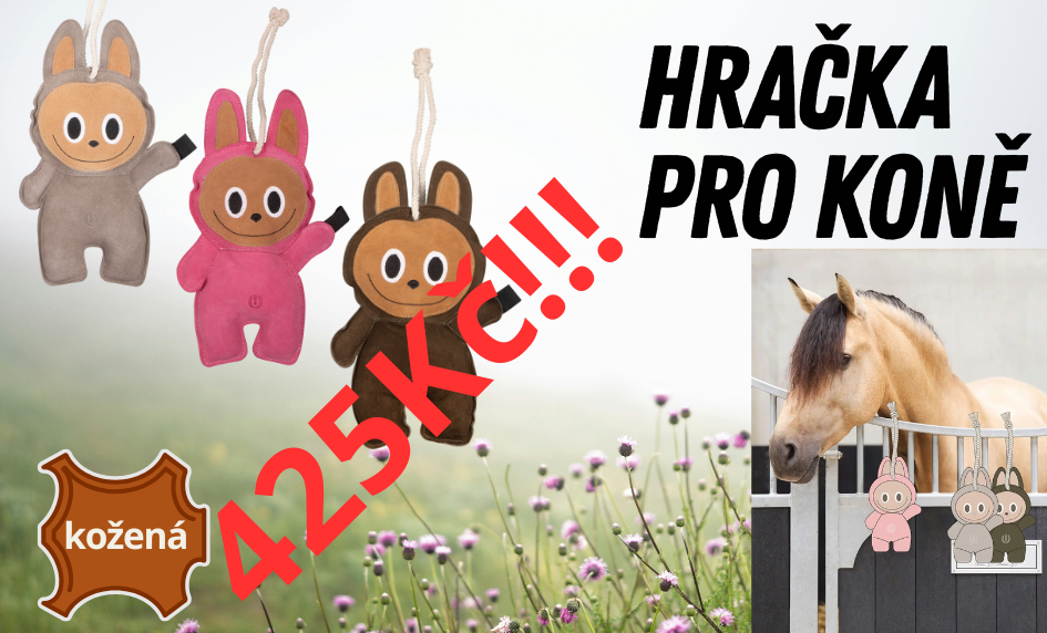 Hračka pro koně do stáje