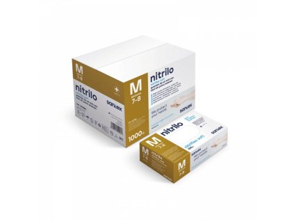 Rukavice nitril nepúdrované Santex 100 ks (Veľkosť S)