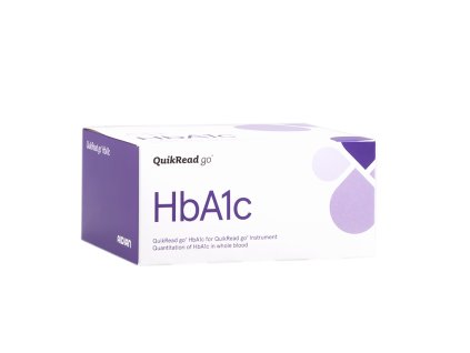 QuikRead go HbA1c s QuikRead go Sample Collector 1 25 testov