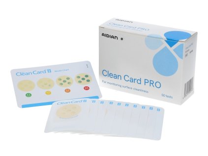 55 clean card pro 50 monitorovanie kontaminacie bielkovinami