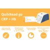 QuikRead GO CRP+Hb s kapilárami, súprava 50 testov
