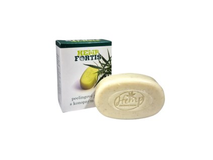 hempfortis konopne mydlo peeling 100 g