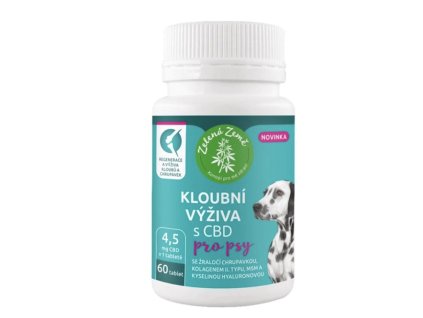 Kloubní výživa pro psy s CBD 60 ks