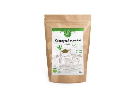 Konopná mouka hladká BIO 500 g