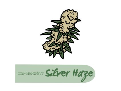 květy HHC DMP Silver Haze