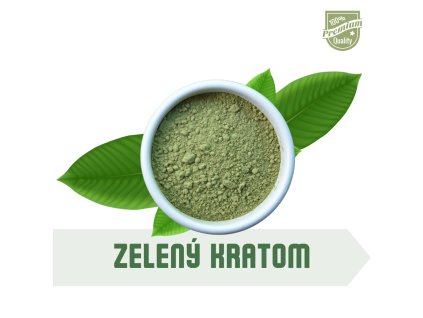kratom zelený