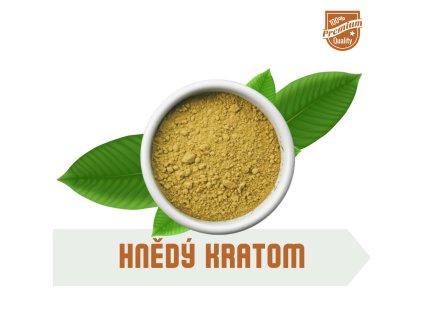 kratom hnědý