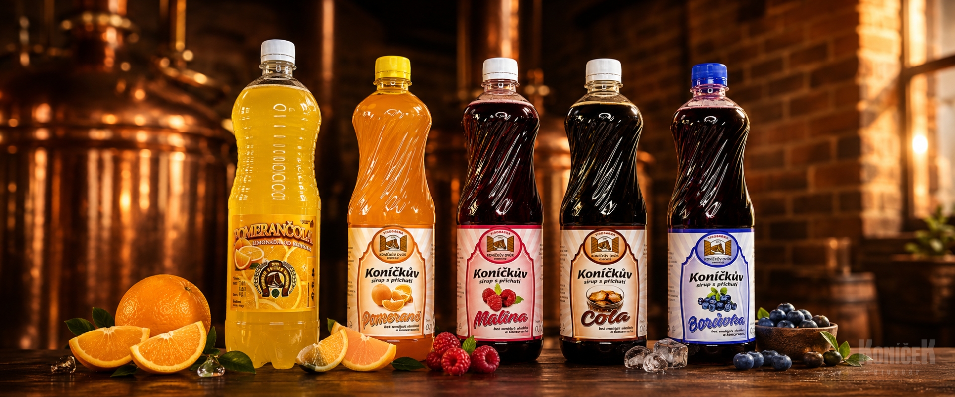 Sirupy a limonády