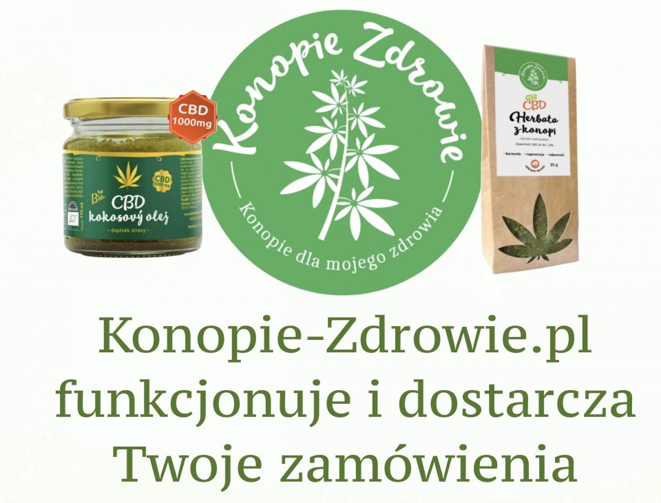 Konopie-Zdrowie funkcjonuje i dostarcza Twoje zamówienia