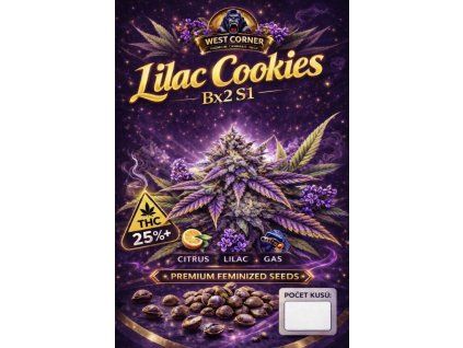 lilac cookies