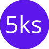 5 Ks/bal.