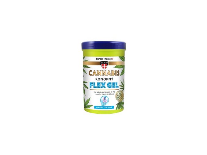 Konop gel masáž FLEX, chladivý, 380ml, P0995, WEB, 2023 04