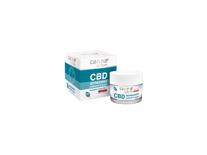 Cannabellum CBD acnecann natural cream 50ml, P1244, komplet, WEB