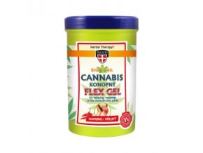 CANNABIS Massage FLEX Gel Warming 380ml P0994 ENG WEB