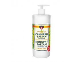 CANNABIS Balsam Pump 500ml P0499 ENG WEB