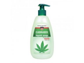 CANNABIS ROSMARINUS Liquid Soap Pump 500ml P1241 ENG WEB