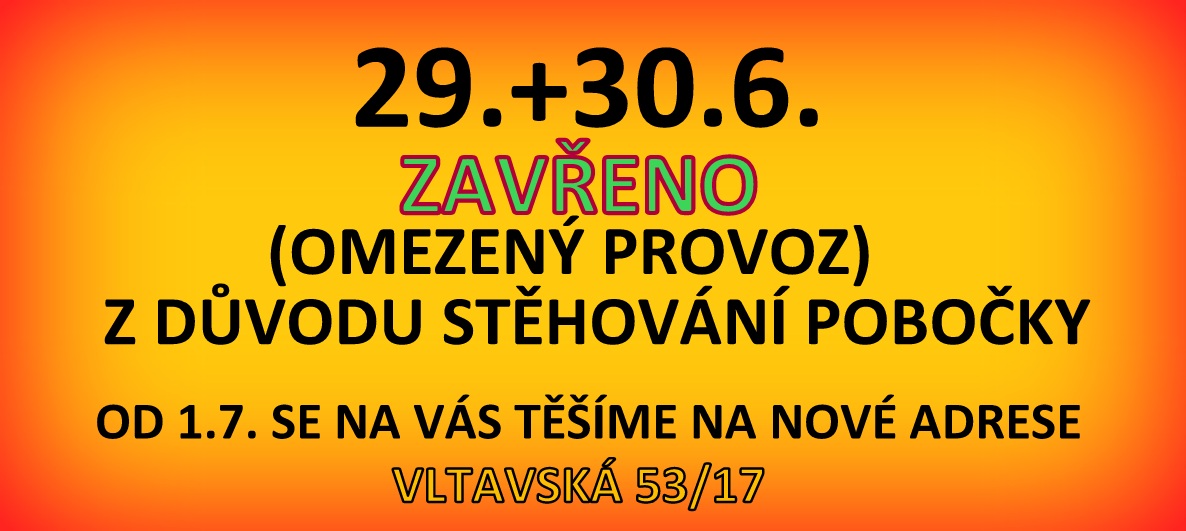 ZAVŘENO PC