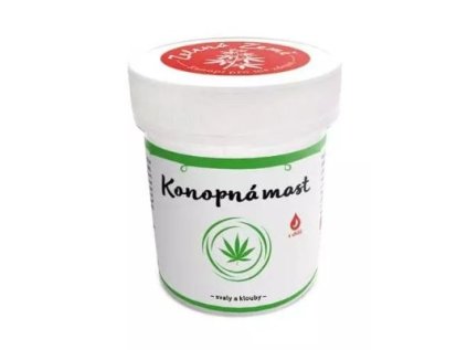 Konopná mast na svaly a klouby s kostivalem a chilli 100 ml