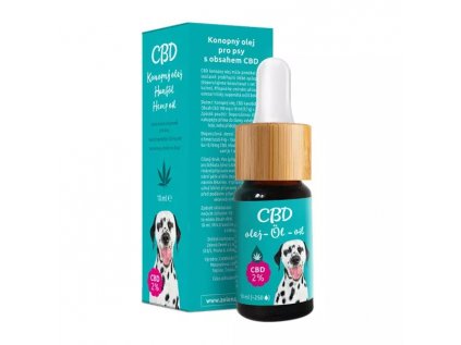 CBD olej pro psy 2%, 10 ml