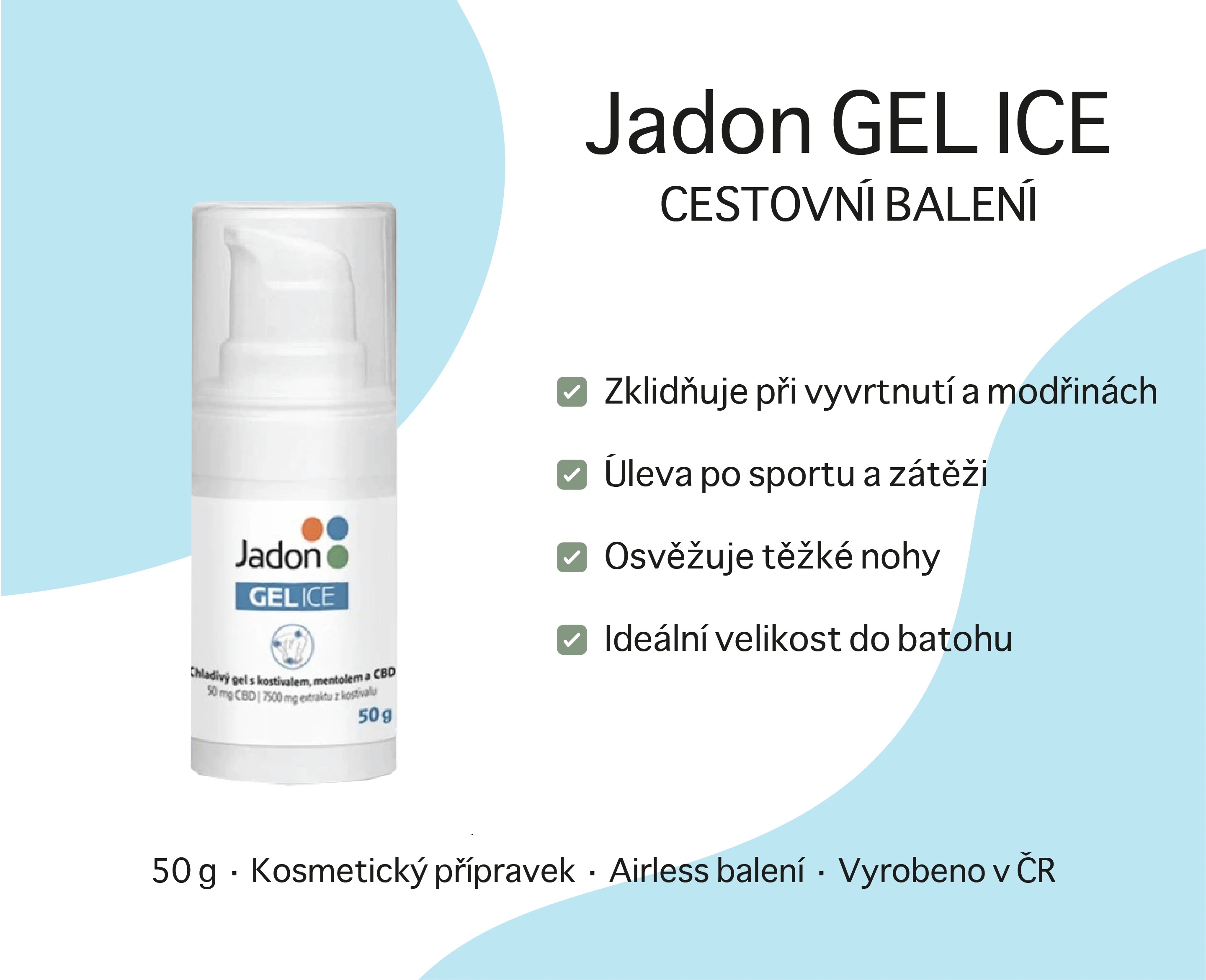Jadon GEL ICE, 50g