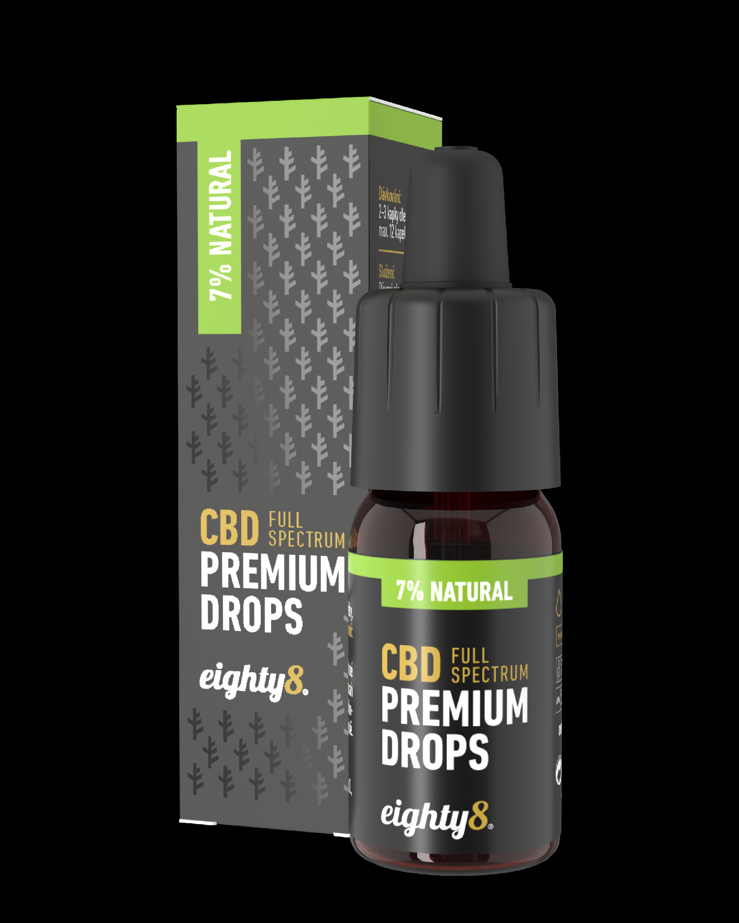 Natural 7% CBD kapky