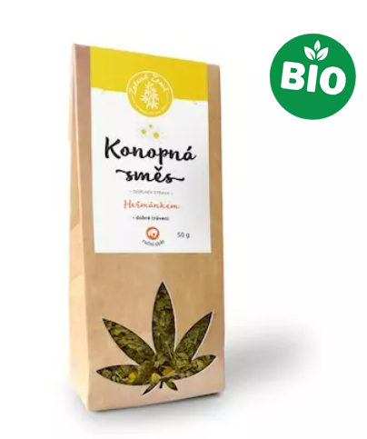 Konopná směs Rýma a nachlazení s heřmánkem BIO 50 g