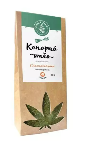 Konopná směs Pohoda a harmonie s citrónovou trávou 50 g