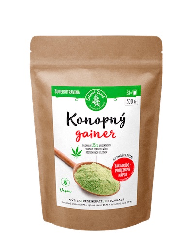 Konopný gainer Fitness 500 g