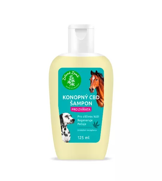 Po exp. CBD šampon pro zvířata 125 ml