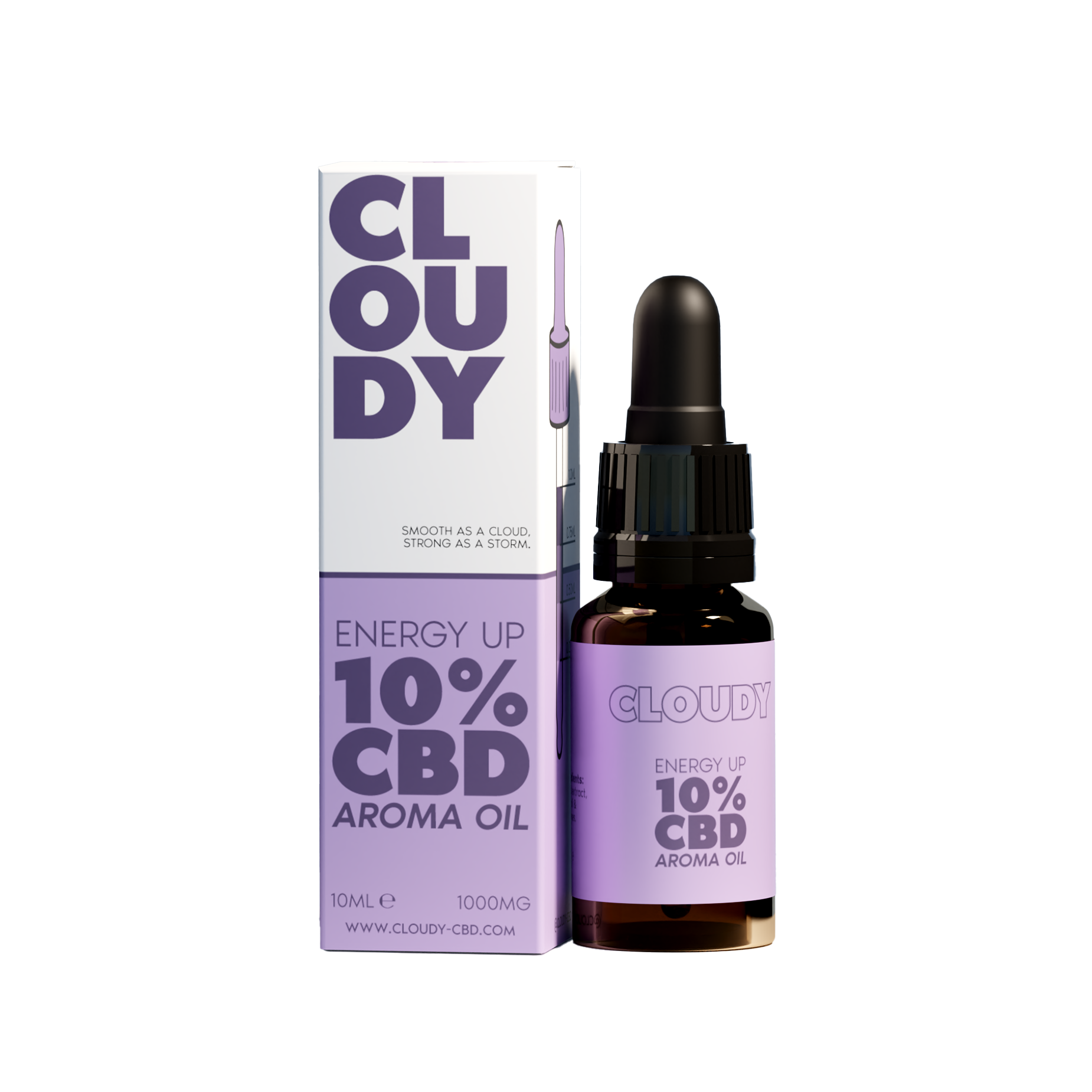 10% CBD olej - ENERGY UP / 10 ml (1000 mg)