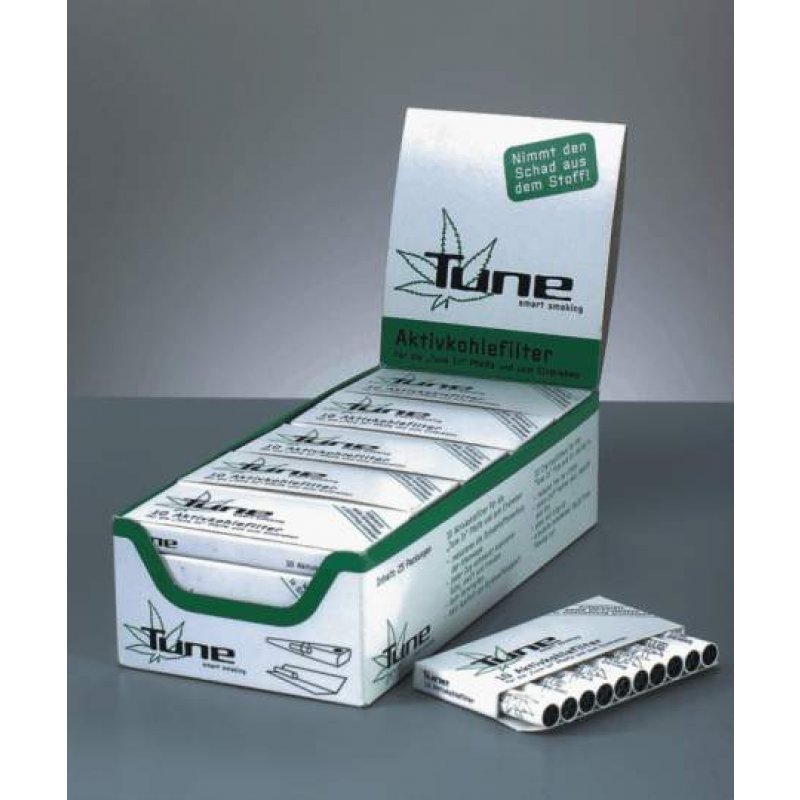 Uhlíkové filtry ACTI TUBE 8 mm, 10 ks