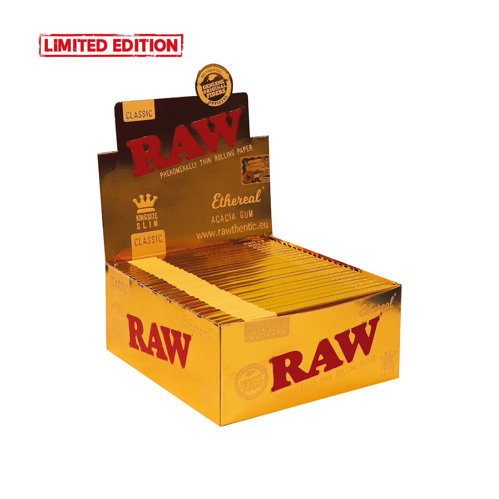 ⭐ RAW Ethereal Papírky - King Size Slim
