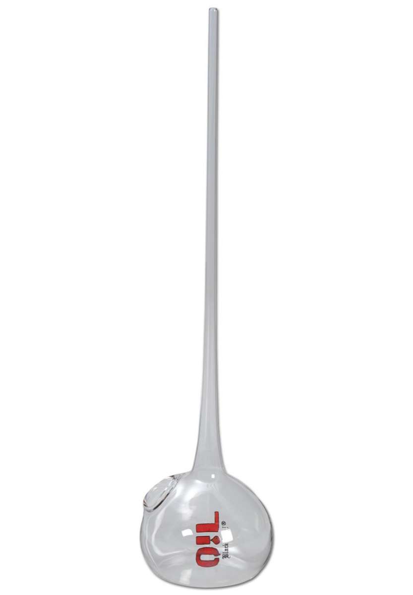 Skleněná dýmka na olej/dab, 280 mm