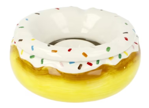 Keramický popelník Donut