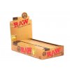 RAW Papírky s Filtrama 1 1:4 Size, Organic, 25ks
