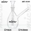 Skleněný bong Micro, 14 cm