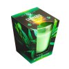 wholesale fresh cannabis leaves scented candle 90g
