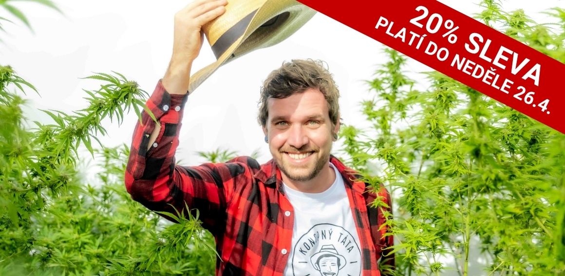 Sleva 20% | Mezinárodní den konopí
