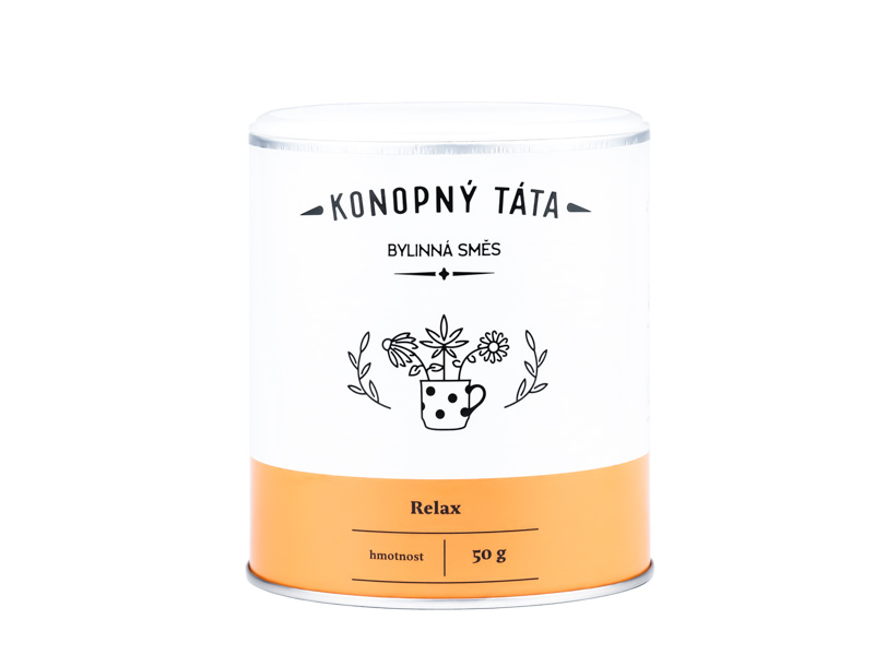 Konopný čaj Relax