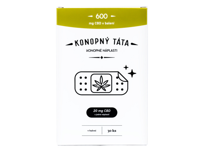 CBD naplast na menstruacni bolesti 600mg