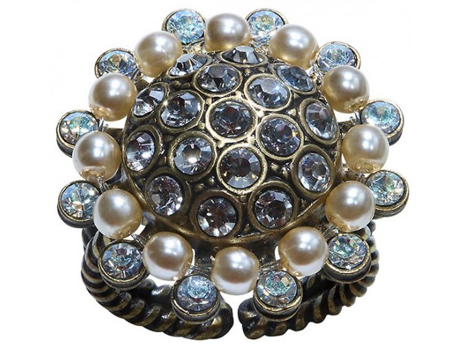 Buttons - bílá Prsteny - 5450527897938