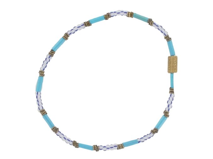 Petit Glamour d´Afrique - modrá Náramky > Elastické - 5450543092355