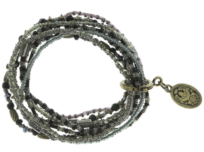 Petit Glamour d´Afrique - černá Náramky > Elastické - 5450543164564