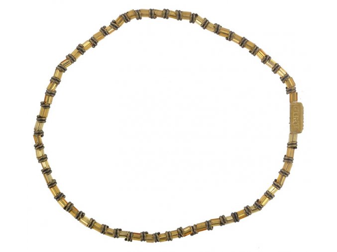 Petit Glamour d´Afrique - hnědá Náramky > Elastické - 5450543094298