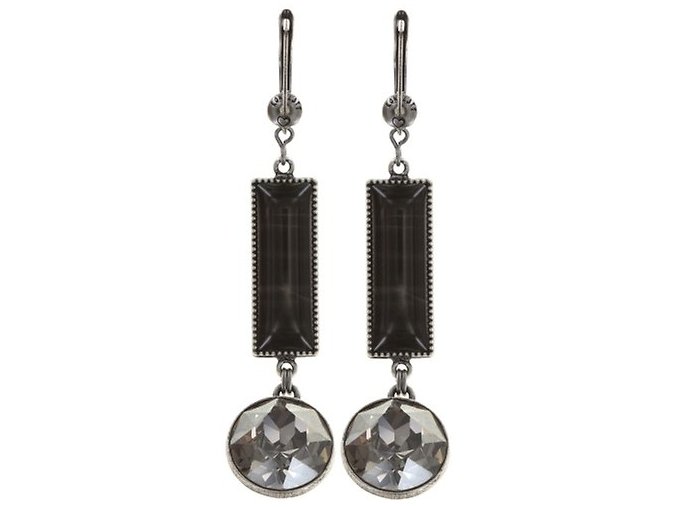 Float to the Rhythm - černá Náušnice > Francouzské zapínaní - 5450543233710