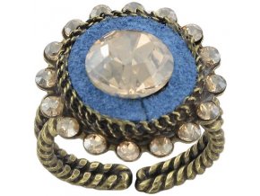 Tribal - beige/blue Prsteny - 5450543042411