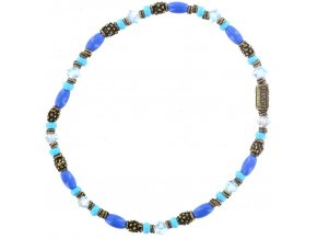 Petit Glamour d´Afrique - modrá Náramky > Elastické - 5450543092553