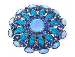 Ethnic Mosaic - modrá/zelená Prsteny - 5450543105017