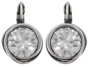 Sparkle Twist - bílá Náušnice > Klasické	zapínání - 5450543086552