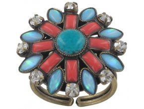Ethnic Mosaic - multi/více barev Prsteny - 5450543104652